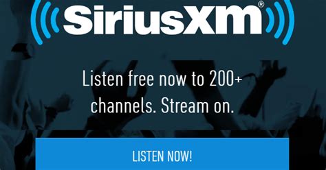 listen to sirus xm|siriusxm listen online.